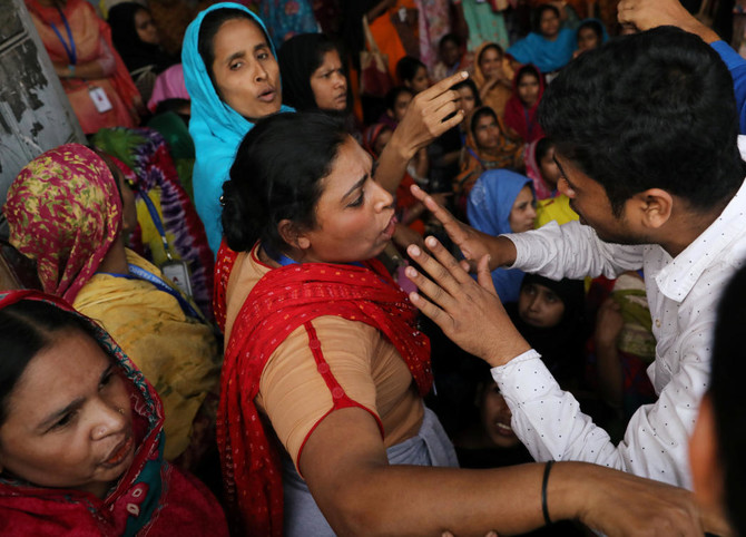 Bangladesh Garment Workers Clash With Police As Strikes Roll On | Arab News