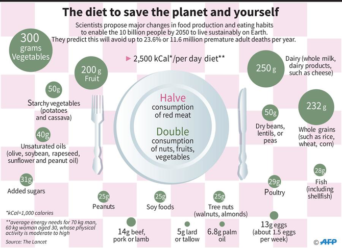 Human diet causing ‘catastrophic’ damage to planet: study