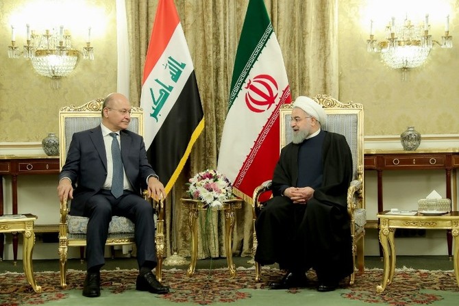 Rouhani slams US on first day of Iraq visit
