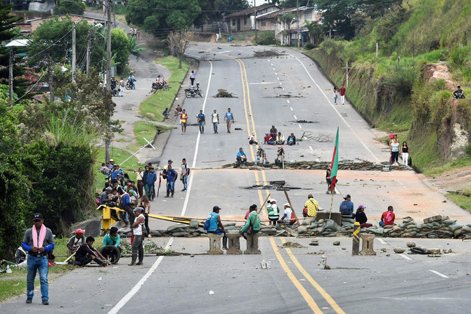 At least nine killed in explosion amid protest in Colombia