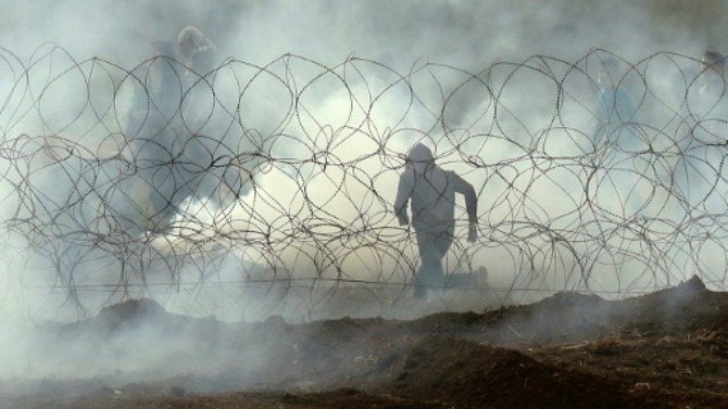 Dozens of Palestinians wounded in Israel border clashes