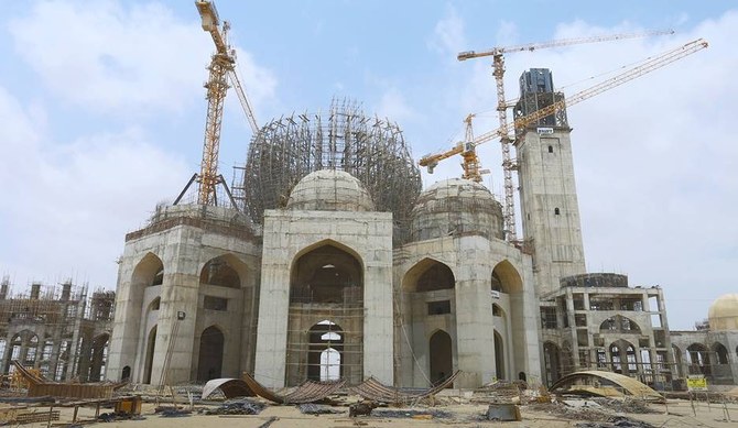 World’s third largest mosque under construction in Karachi