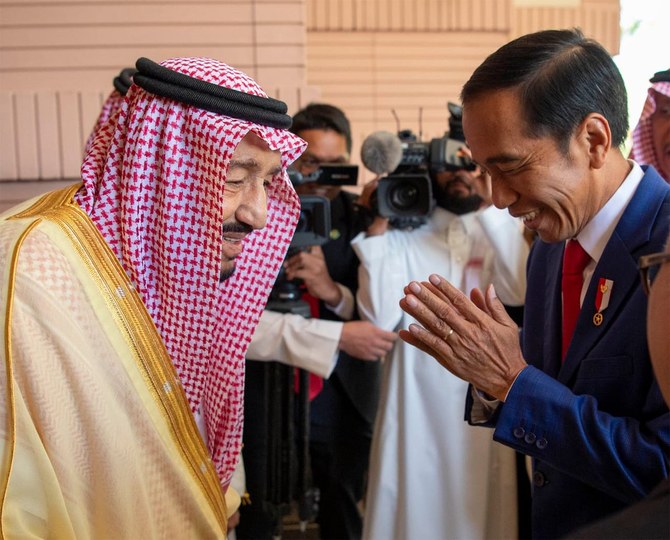 Saudi Arabia’s King Salman Meets With Indonesian President | Arab News