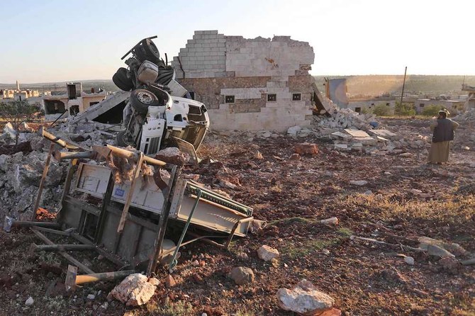 Nearly 100 Dead In Northwest Syria Fighting: Monitor | Arab News