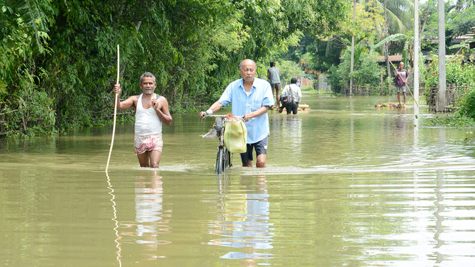 Monsoon Flooding Death Toll Climbs To 164 In South Asia | Arab News