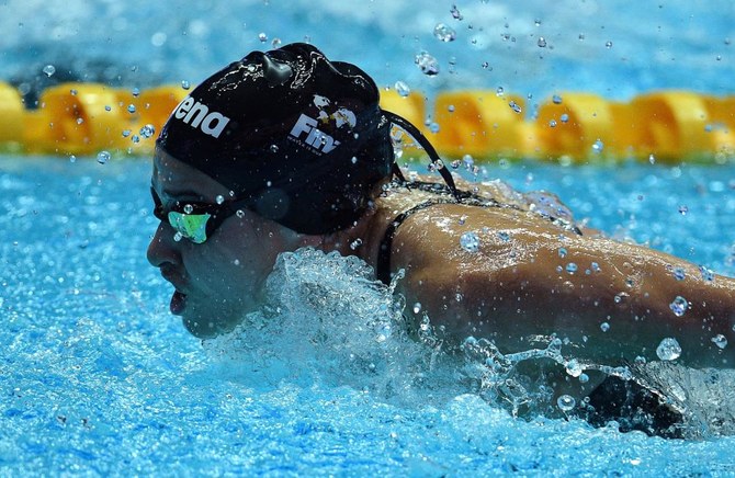 Refugee swimmer Mardini rising fast after fleeing war
