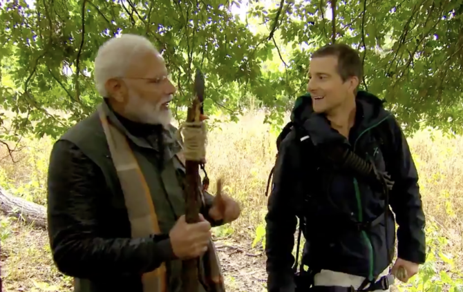 Modi versus Wild: Indian PM to join Bear Grylls in wilderness