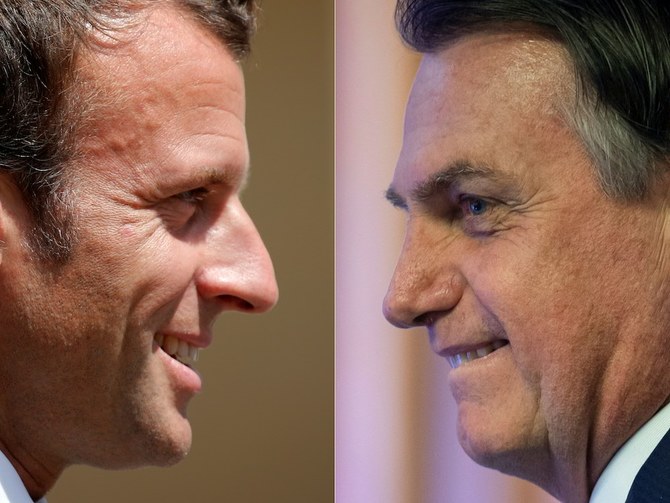 Brazil’s Bolsonaro open to G7 aid if Macron ‘withdraws insults’