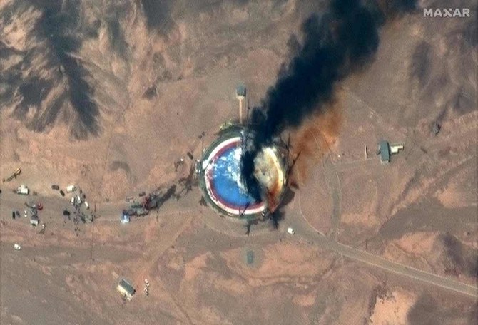 US sanctions Iran’s space program after launchpad blast