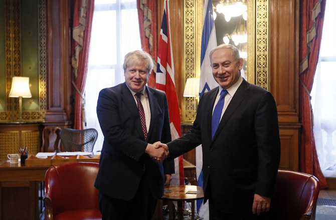 Israel’s Netanyahu makes snap trip to London for Johnson talks