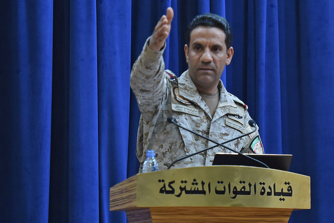 Coalition dismisses Houthi claims of attack near Saudi-Yemen border