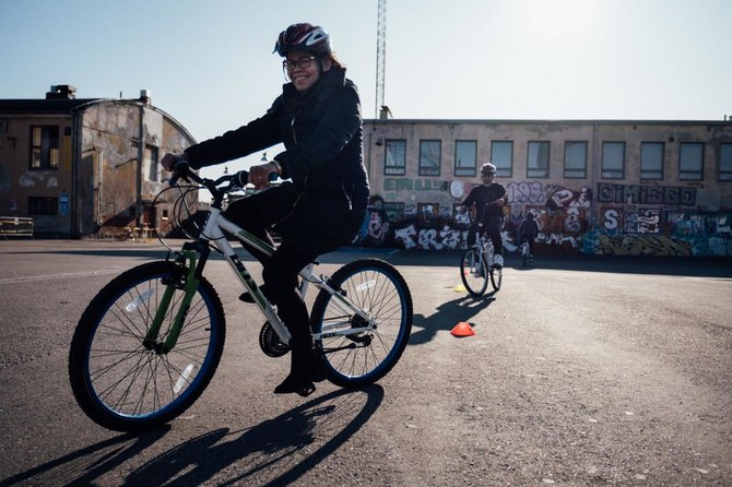 Bike riding courses offer Finland’s immigrants new freedom