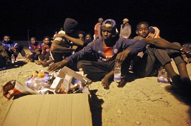 Libya coast guard intercepts dozens of Europe-bound migrants