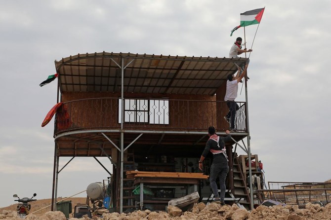 Demolished Palestinian home becomes conflict symbol