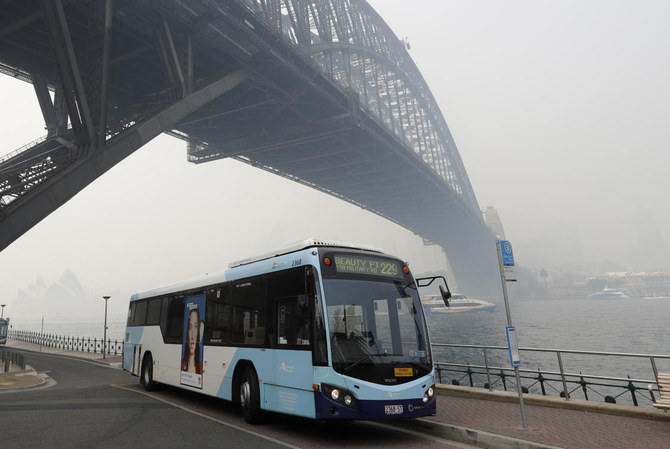 Sydney choked by hazardous haze from Australia bush fires