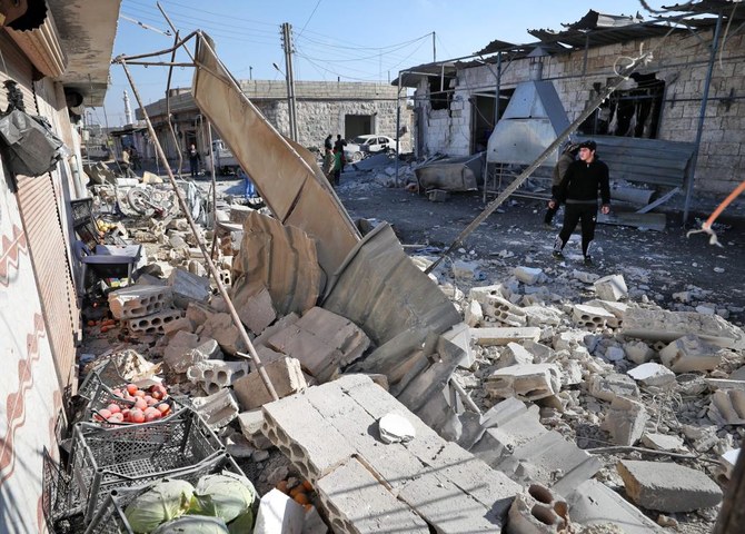 Russian, Syrian Air Strikes Kill 17 In Rebel-held Northwest -rescuers ...