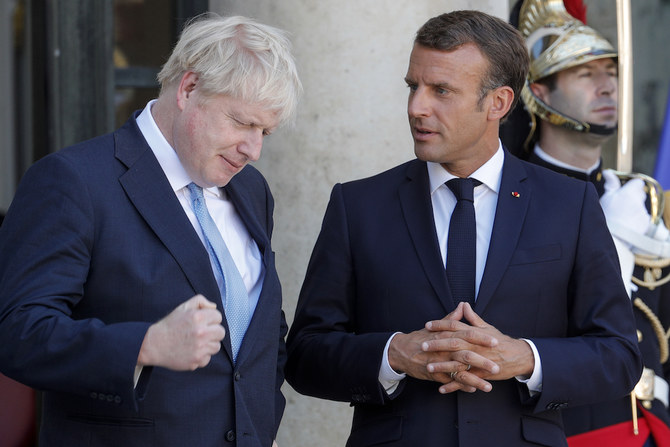 UK’s Johnson, France’s Macron reiterate commitment to Iran nuclear deal