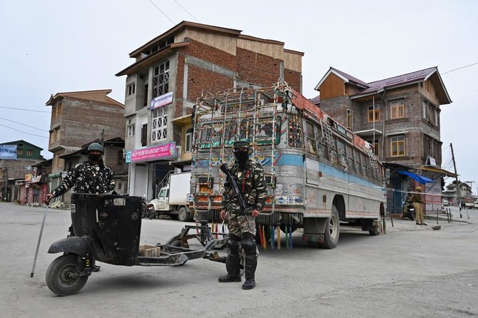 India troops kill 4 rebels in Kashmir amid virus lockdown