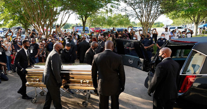 Thousands mourn George Floyd in Texas amid calls for reform