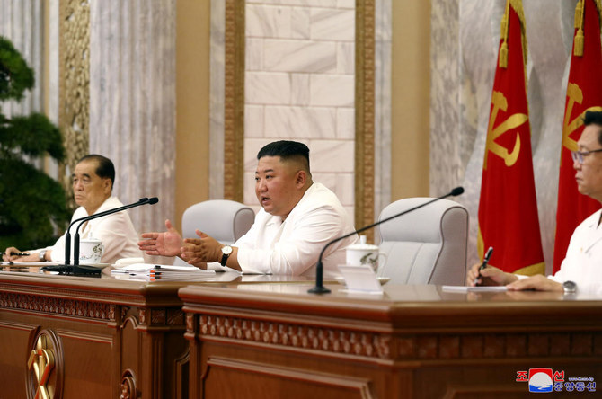 Kim Jong Un urges North Koreans to keep up coronavirus fight