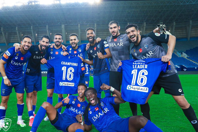 Bafetimbi Gomis treble wraps up record 16th SPL title for unstoppable Al Hilal