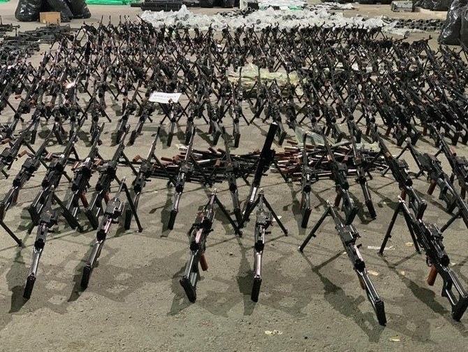 Captured gang members chart Iran arms supplies to Houthi militias in Yemen 