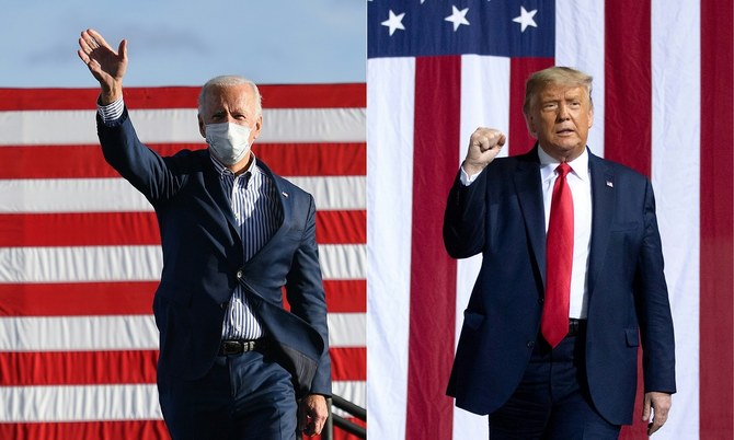 America decides: Trump and Biden hold final rallies in key swing states