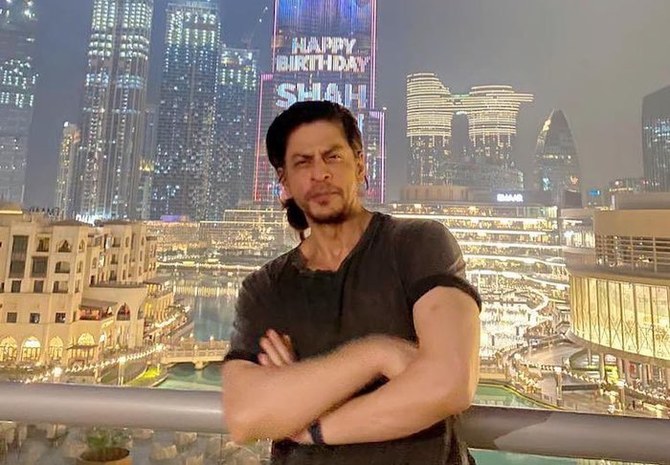 Watch Dubai S Burj Khalifa Celebrates Shah Rukh Khan S Birthday Arab News