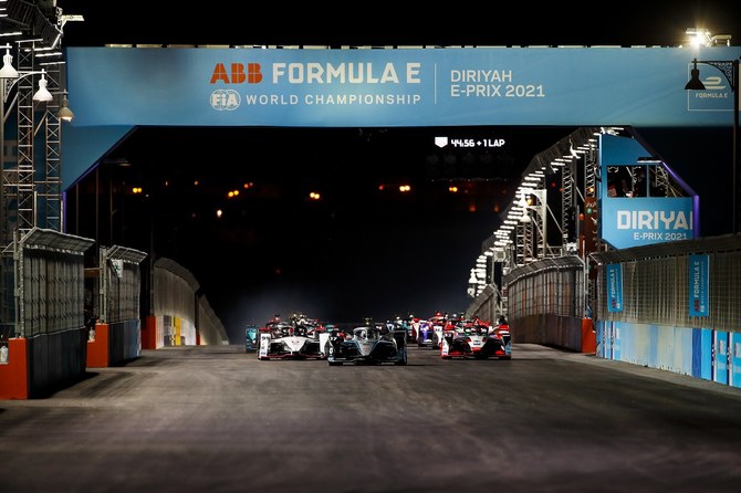 The streets of Riyadh to light-up again for race two of the Diriyah E-Prix