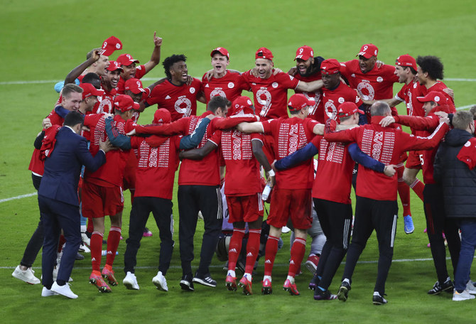 Mueller hails Bayern Munich’s ‘phenomenal’ ninth league title in a row