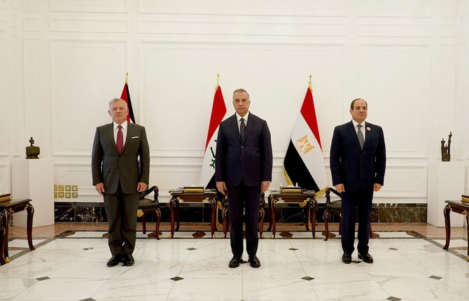 Iraq, Egypt And Jordan Hold Tripartite Summit In Baghdad | Arab News