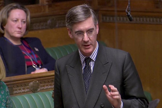 Commons leader Jacob Rees-Mogg said that MPs would, on Tuesday, be able to give “a yes or no answer” on whether to reverse the cuts. (Reuters/File Photo)