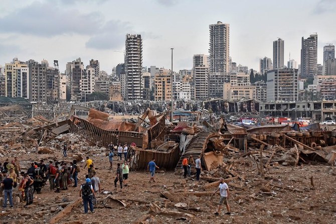 Some Lebanese officials knew about and tacitly accepted the lethal risks posed by ammonium nitrate stored at Beirut port before the fatal blast, the Human Rights Watch said. (AFP file photo)