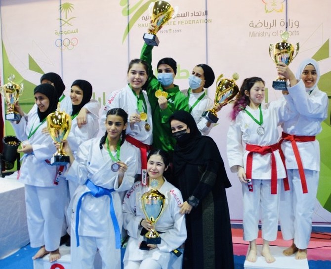 Over 100 Saudi athletes compete in 2nd Women’s Karate Championships in Jeddah