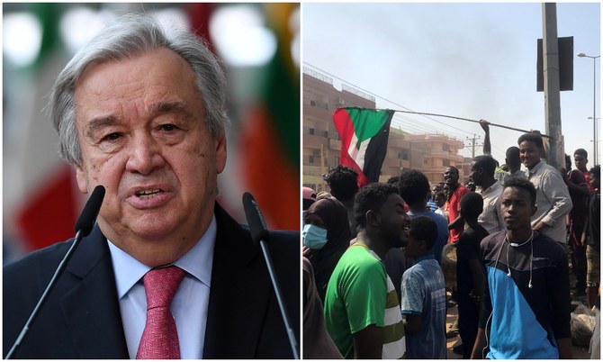 Antonio Guterres has called for the immediate release of Prime Minister Abdalla Hamdok following a coup in Sudan. (Reuters)