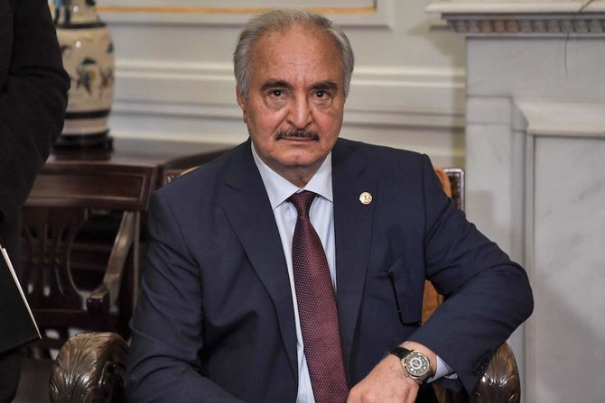 Libya’s eastern commander Haftar announces election bid