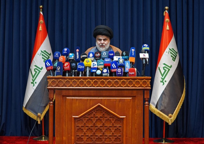 Iraqi cleric Moqtada Sadr’s bloc declared biggest election winner