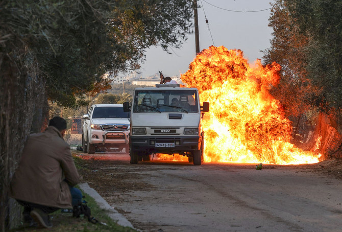 Gaza TV studio produces Hamas response to Israeli hit shows