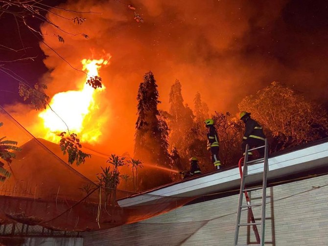 Russian Embassy in Manila severely damaged by fire