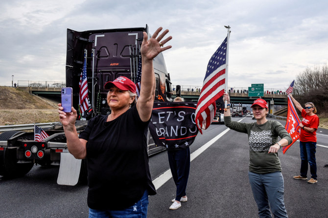 ‘People’s Convoy’ Truck Protest Targets Washington, Slows Traffic ...