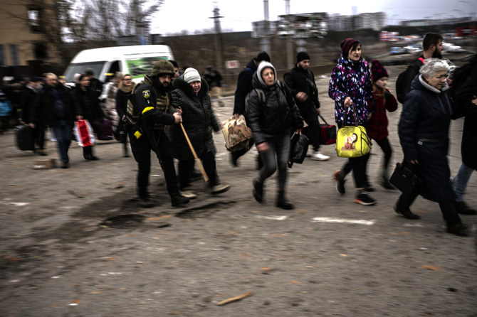 Man returns to Ukraine after family slain while fleeing Russian invasion