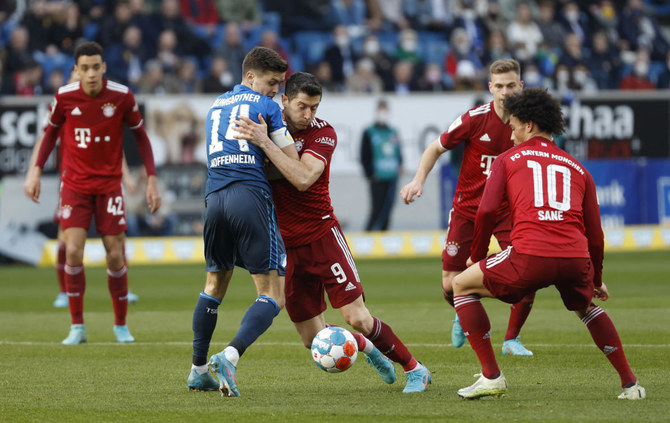 Bayern drop more points after draw at Hoffenheim