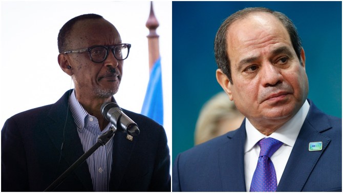 Egyptian, Rwandan presidents hold talks in Cairo