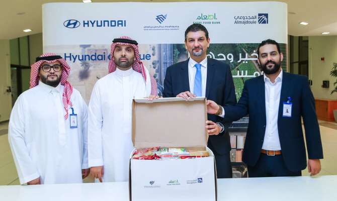 Hyundai kicks off food drive in Eastern Province