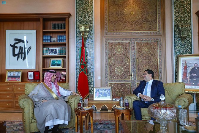 Saudi FM meets with counterpart during visit to Morocco