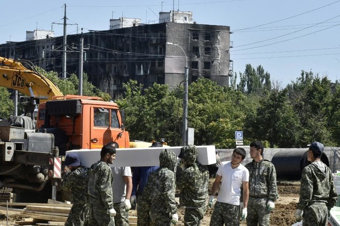 Ukraine, Russia trade blame for shelling of prison that killed 40 