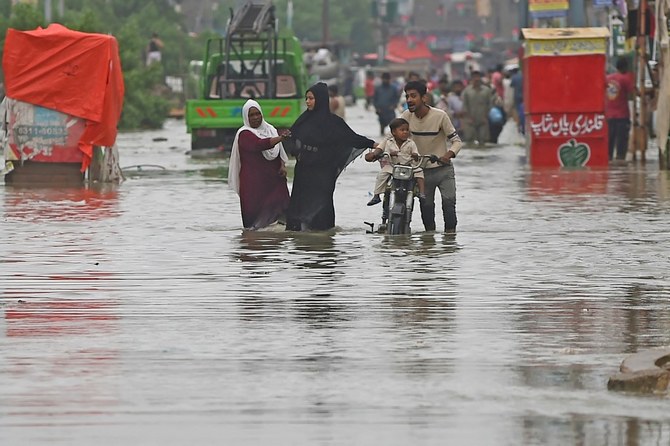 Pakistan’s Deadly Monsoon Season Worsened By Climate Change | Arab News