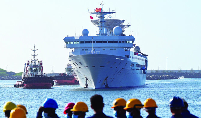 Chinese navy ship docks in Sri Lanka, stokes worry in India