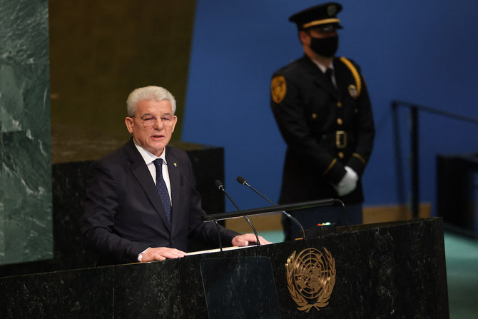 Bosnian leader calls for stronger international institutions amid unprecedented global peril