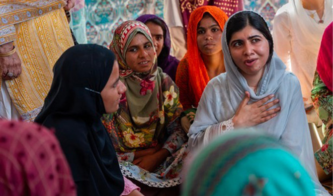 Malala Yousafzai visits Pakistan’s flood-ravaged Sindh province